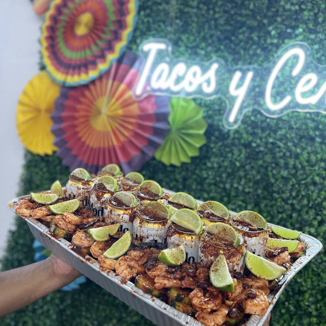 Charola De Cerveza Con Camaron