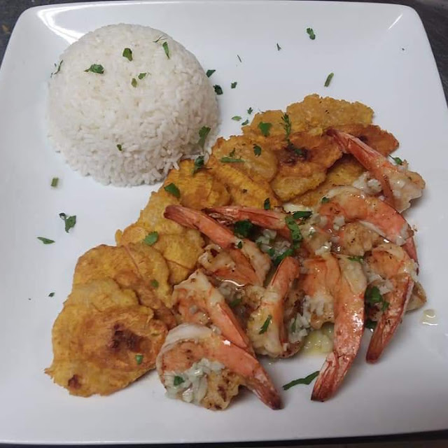 Camarones A la Parrilla Apanado