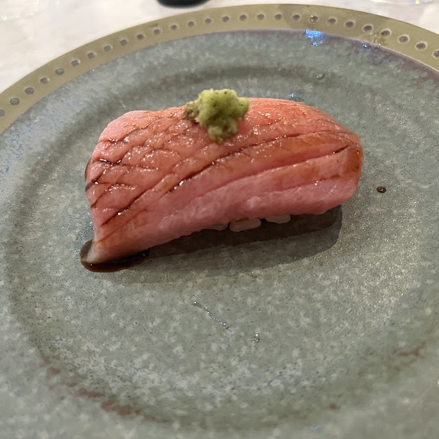 Bluefin Tuna Nigiri with Wasabi