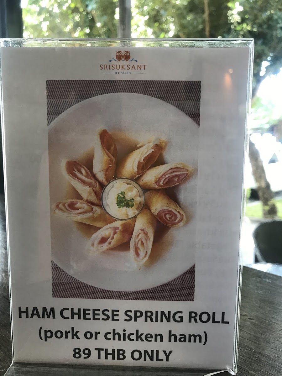 Doi Chaang Coffee menu board