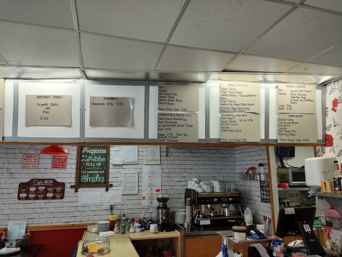 Upper Crust Gainsborough by Barbara menu board