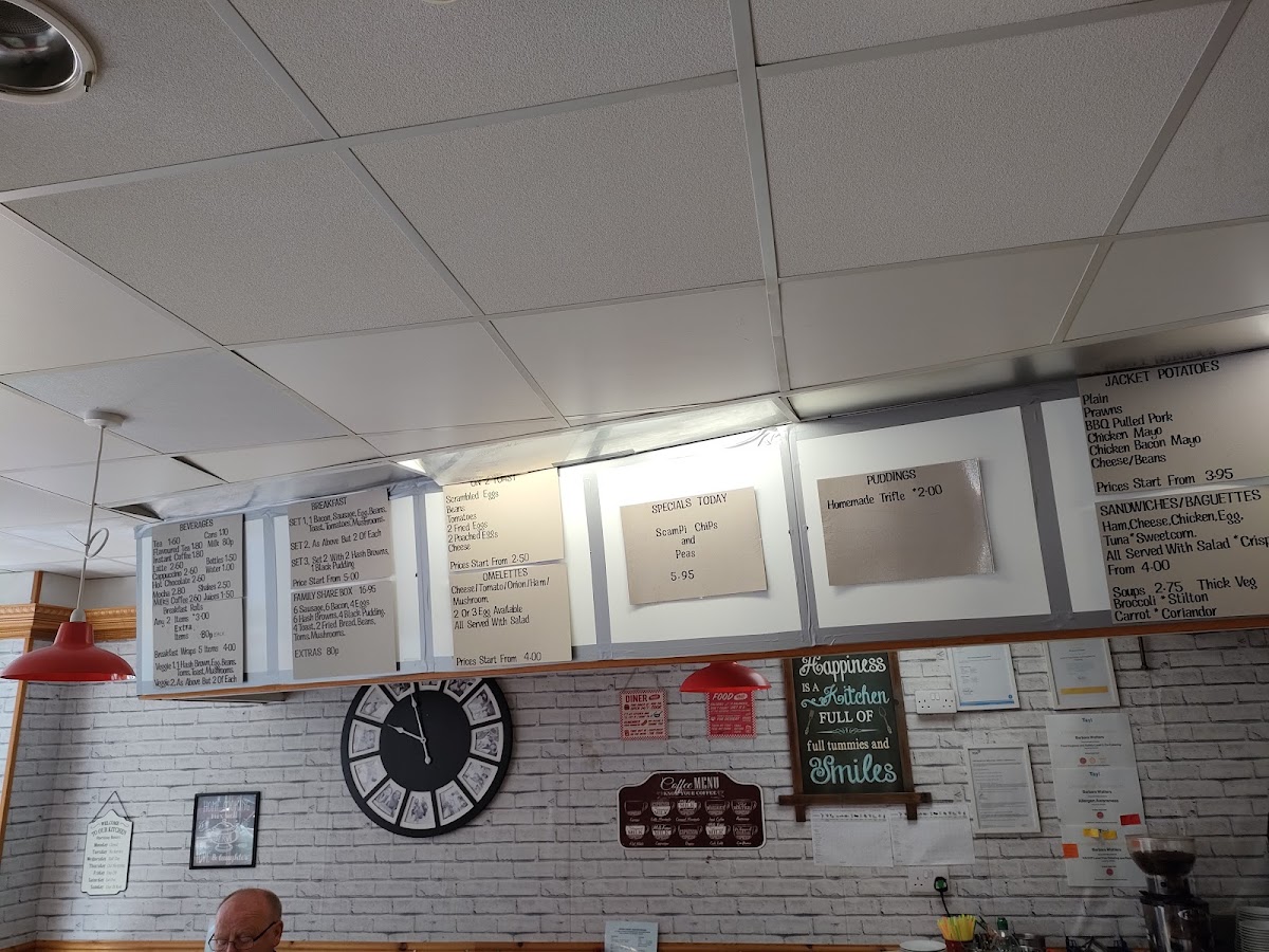 Upper Crust Gainsborough by Barbara menu board