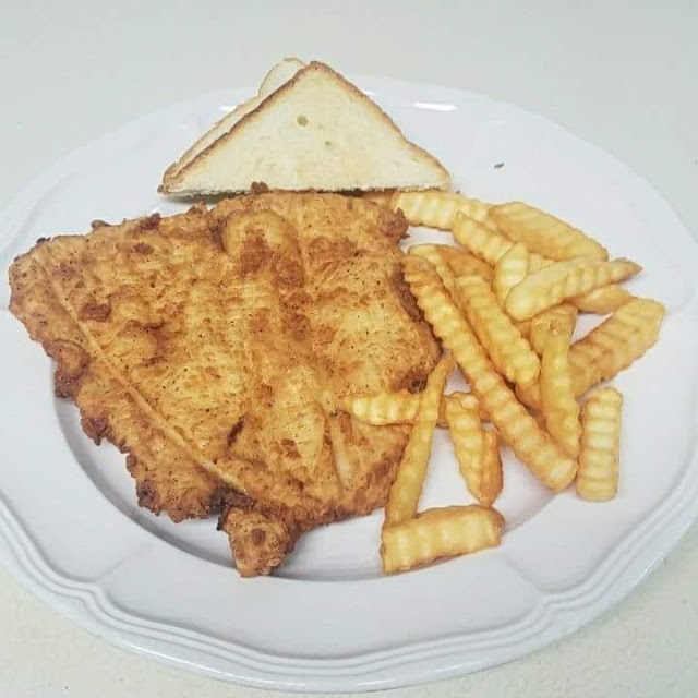 Chicken Fried Steak Fries & Toast