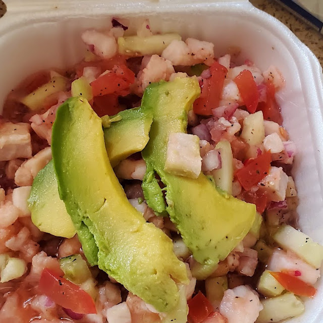 Tostada De Ceviche De Pescado