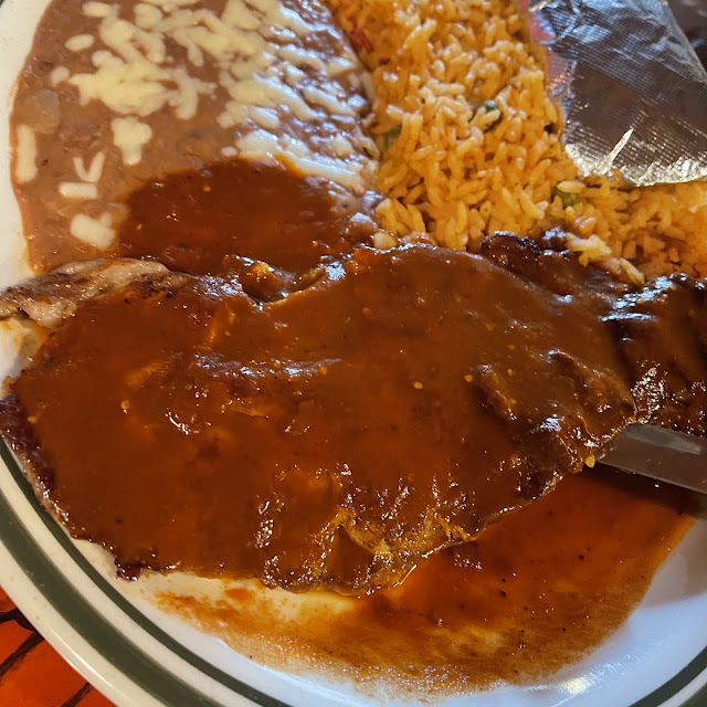 Mole Enchiladas