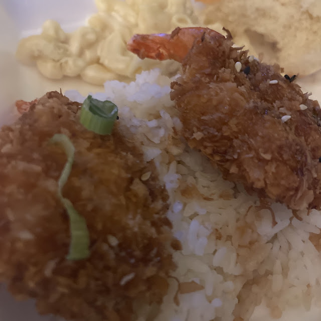 Hawaiian Coconut Shrimp Plate