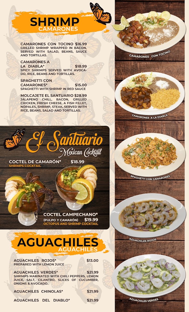 Agape Kitchen Bar and Grill menu board