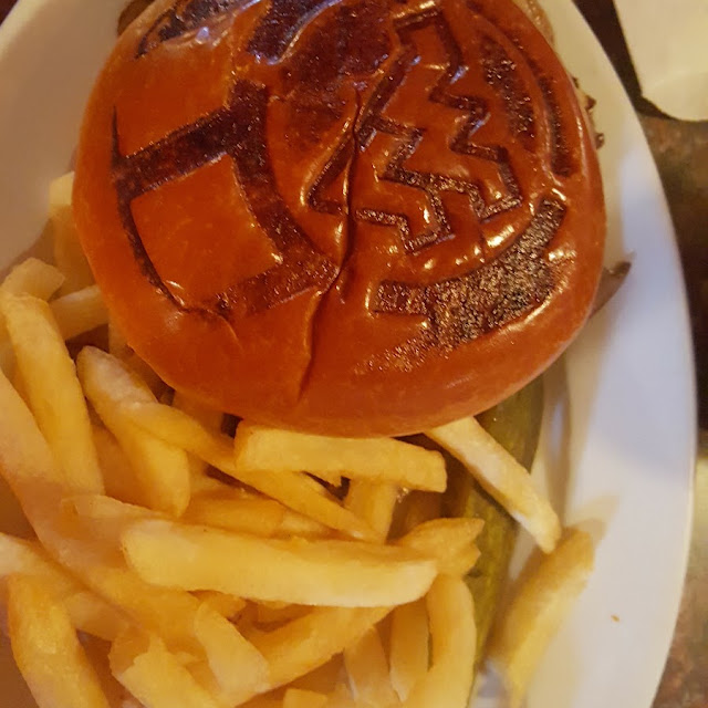 Burger and Fries