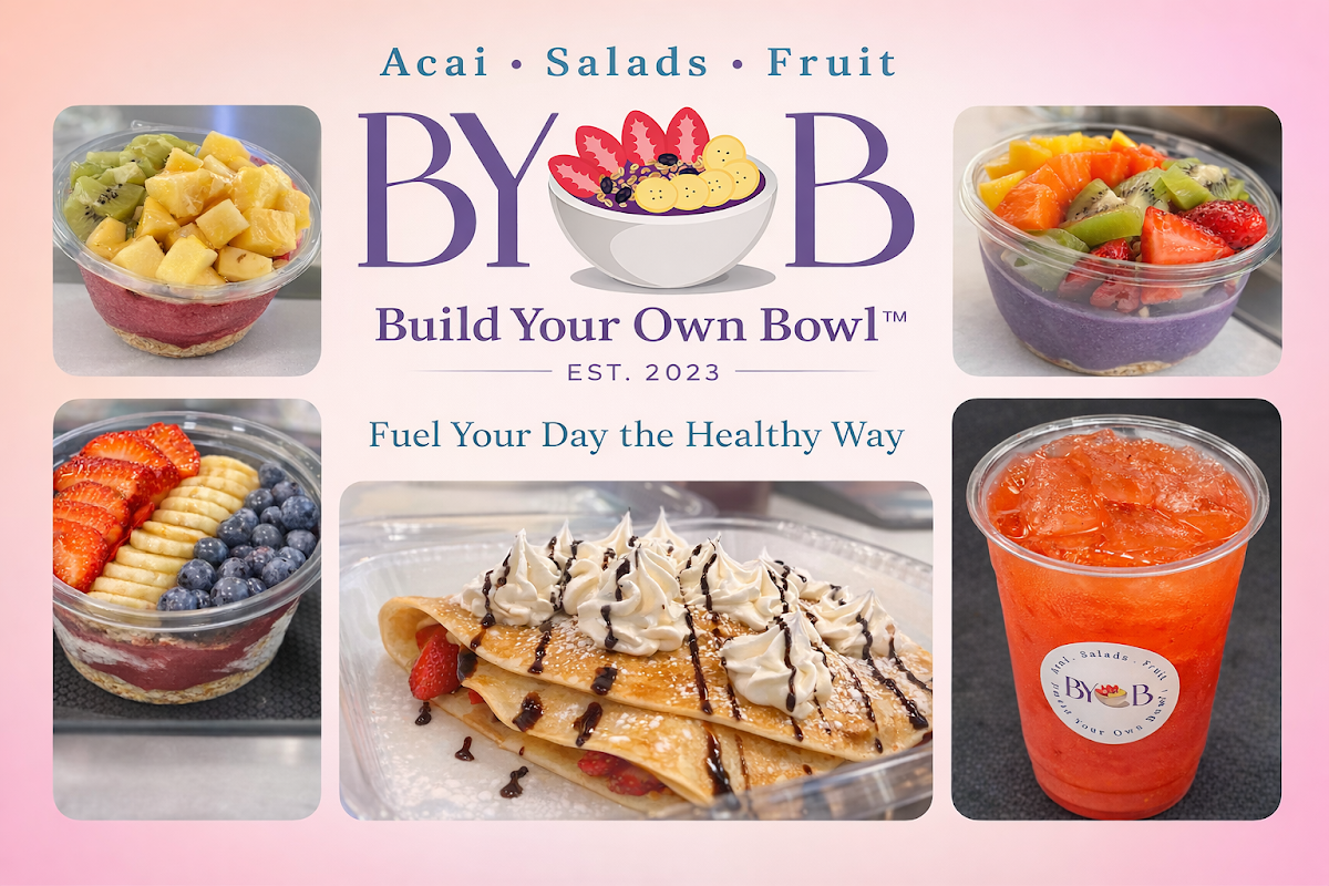 Build Your Own Bowl menu board