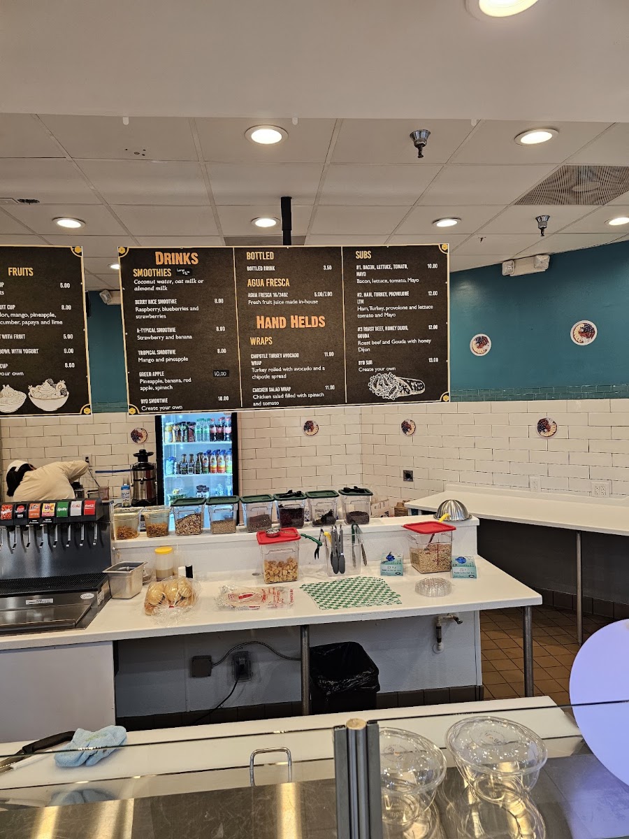 Build Your Own Bowl menu board