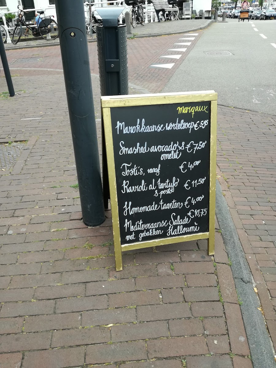 Cafe - Rest 't Teylertje menu board
