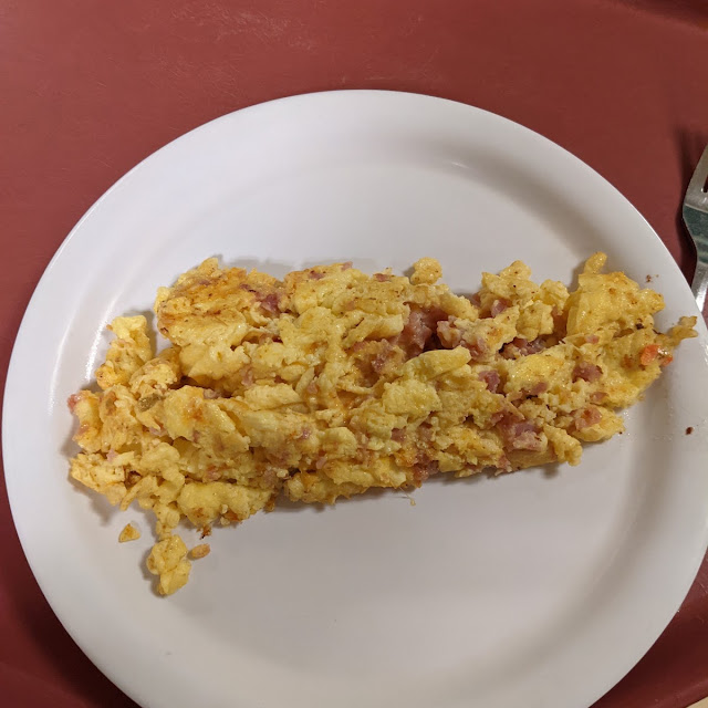Ham and Cheese Scrambled Eggs