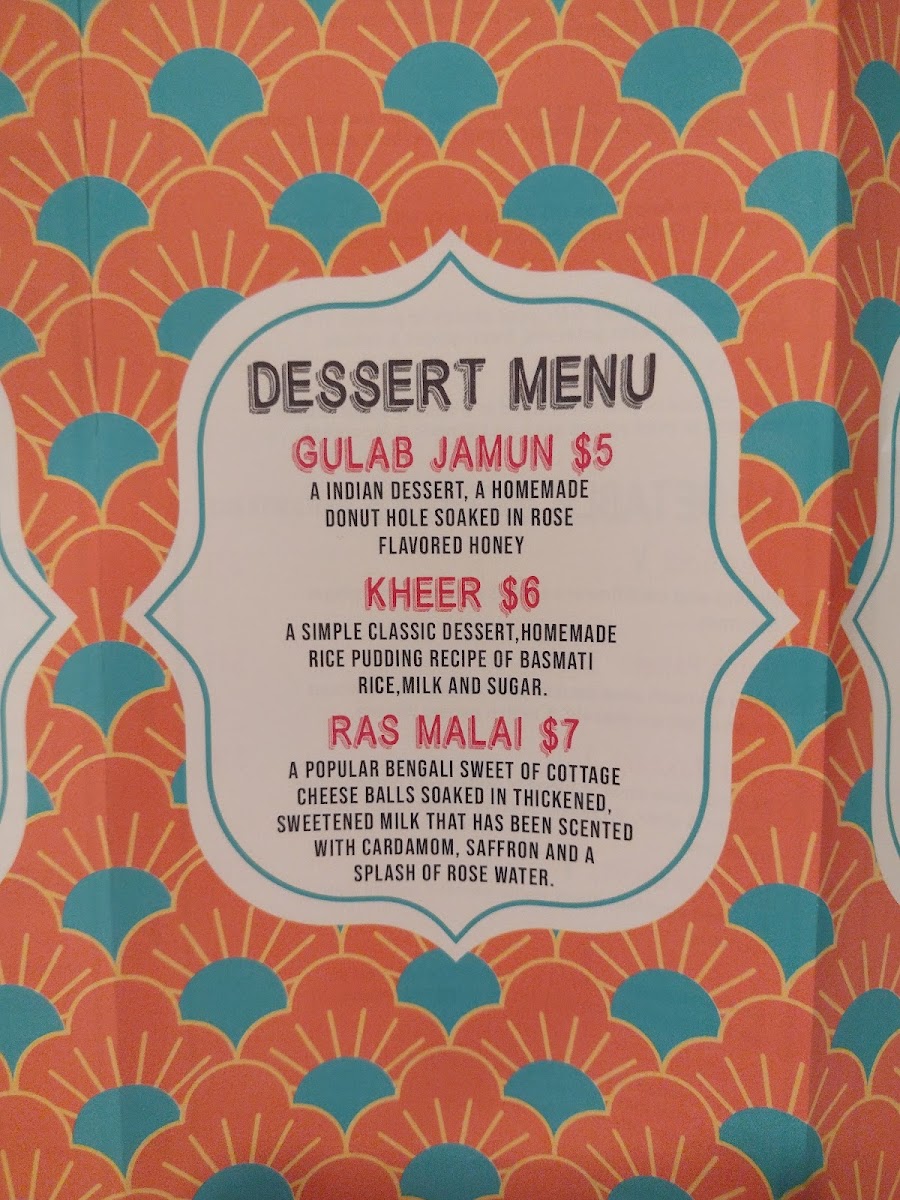 Naan & Curry - Indian Food (North Summerlin) menu board