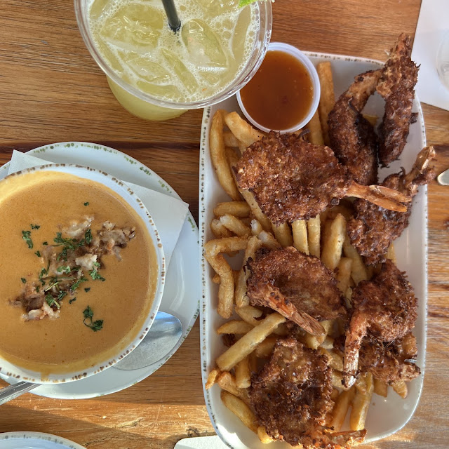 Coconut Shrimp with Fries