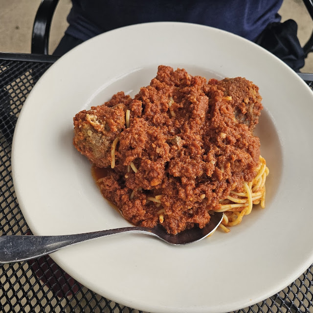 Spaghetti Alla Bolognese with Meatballs
