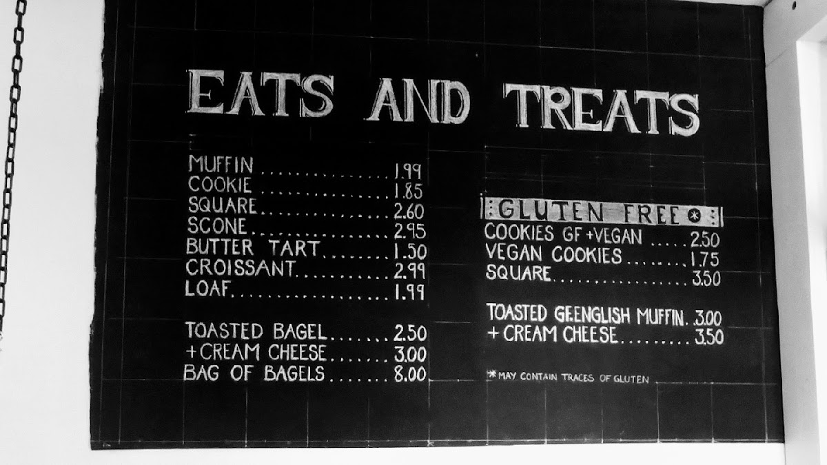 That Place on Queen menu board