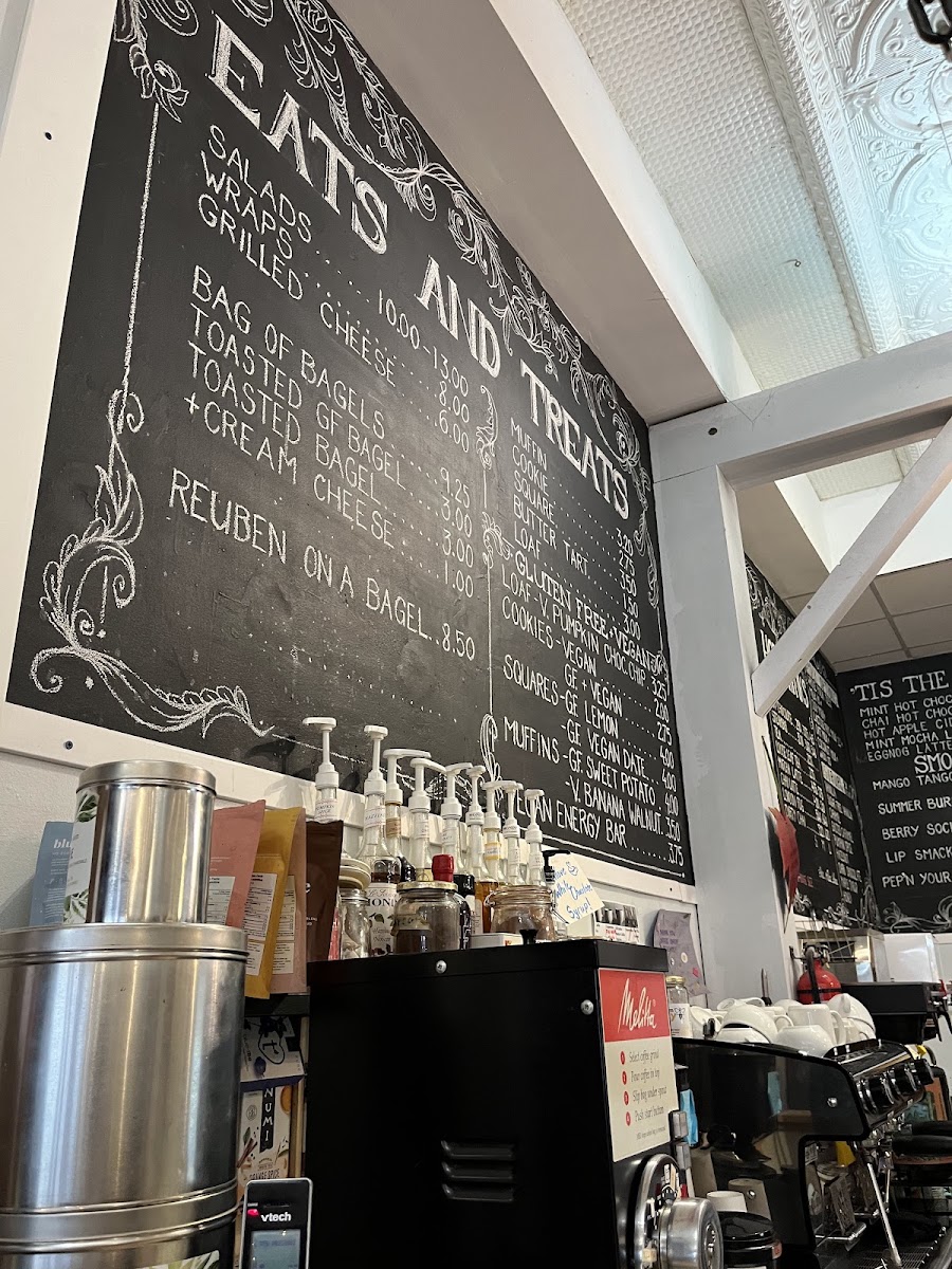 That Place on Queen menu board