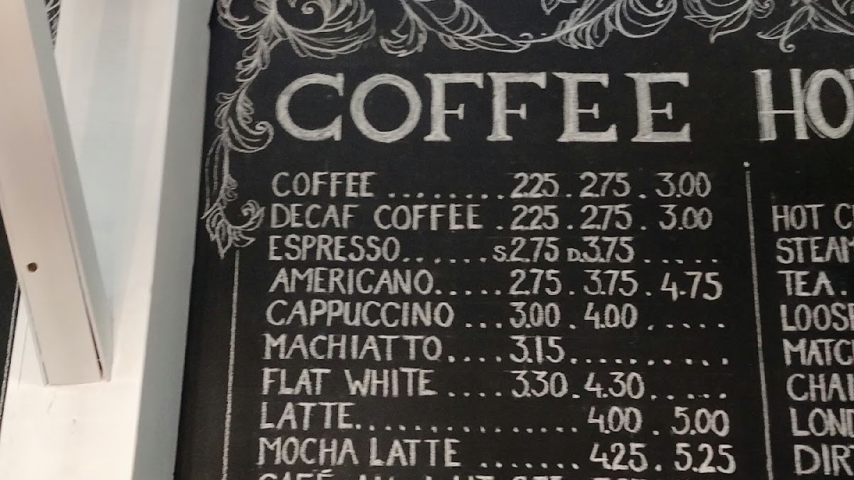 That Place on Queen menu board