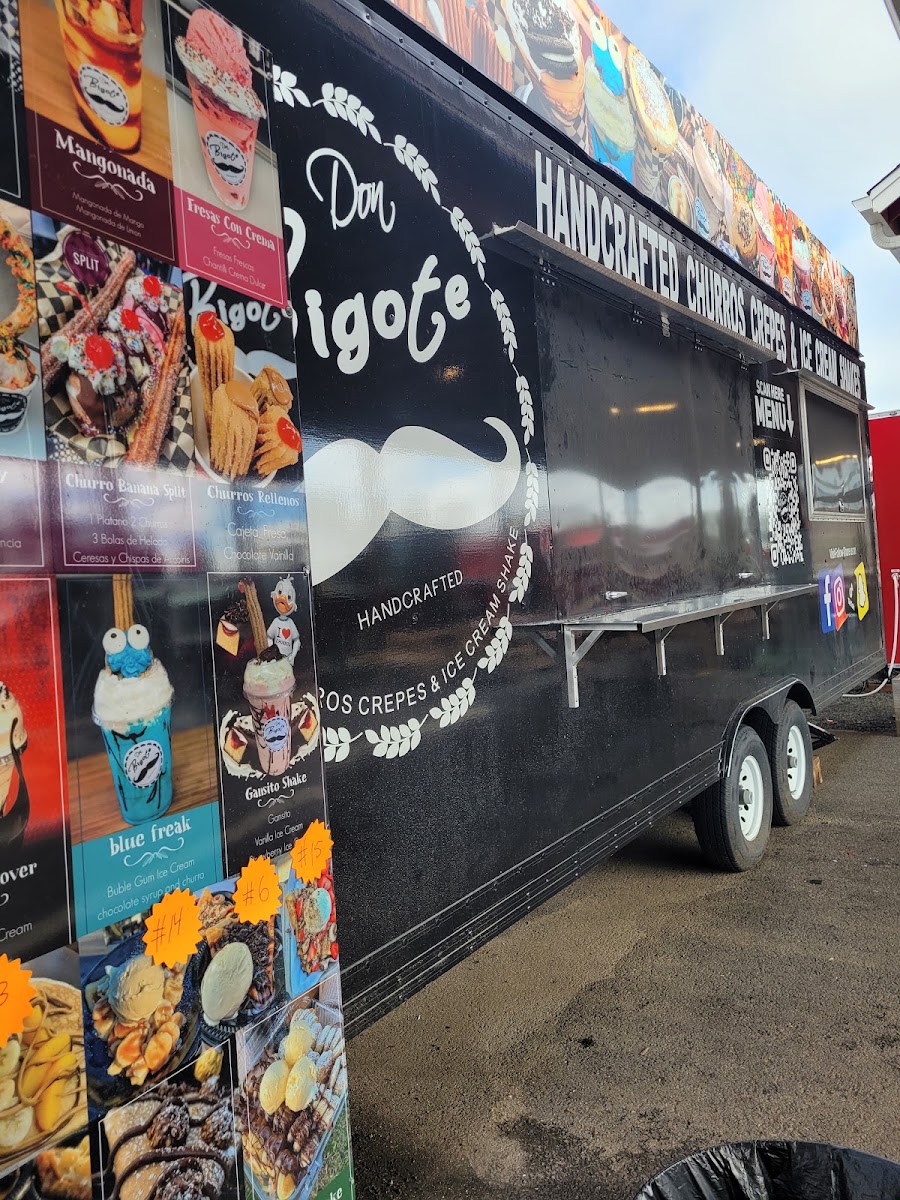 Kentochi Hibachi On Wheels menu board