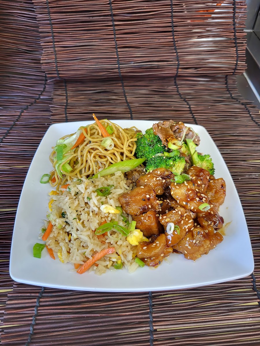 Chinese and Japanese food