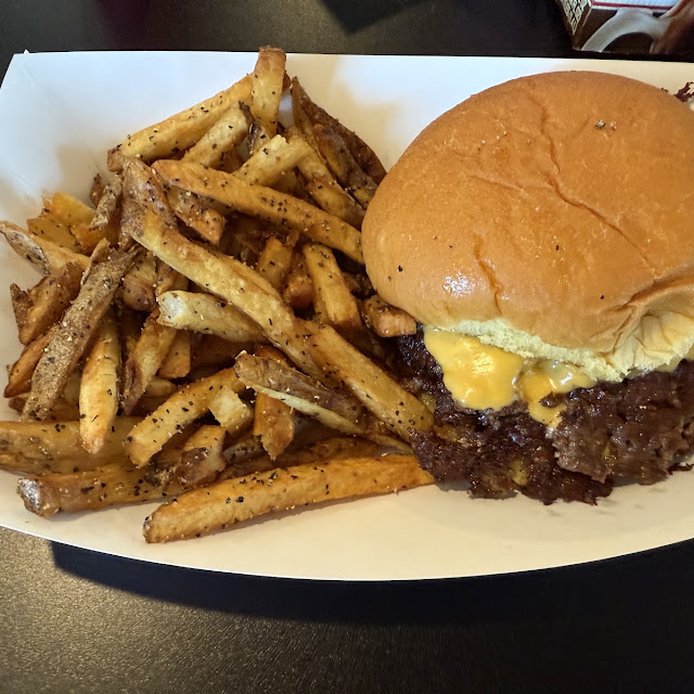 Cheeseburger and Fries
