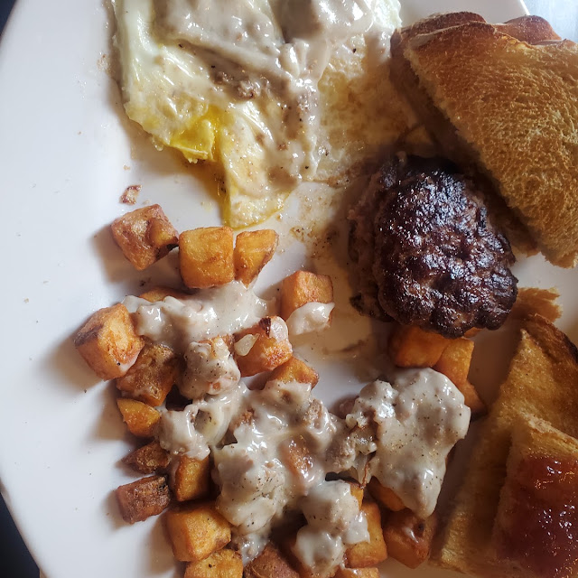 Eggs Sausage American Fries