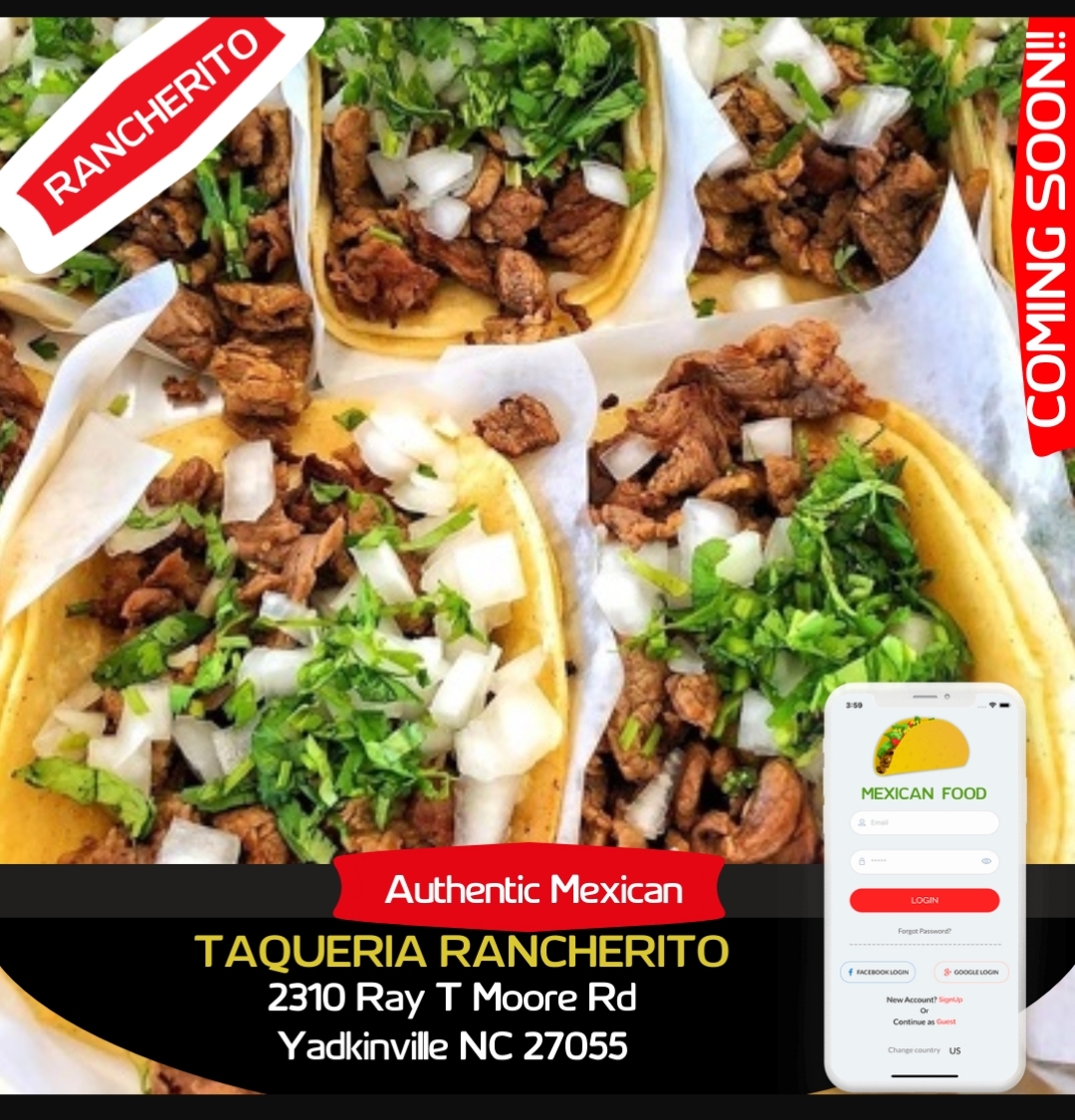 Rancherito | Mexican menu board