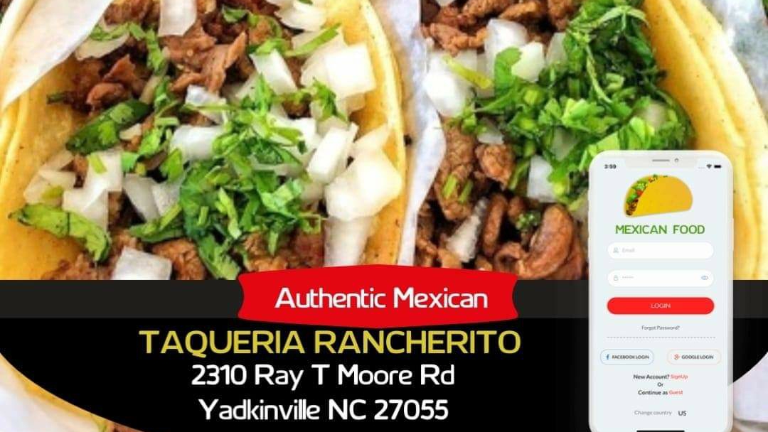 Rancherito | Mexican menu board