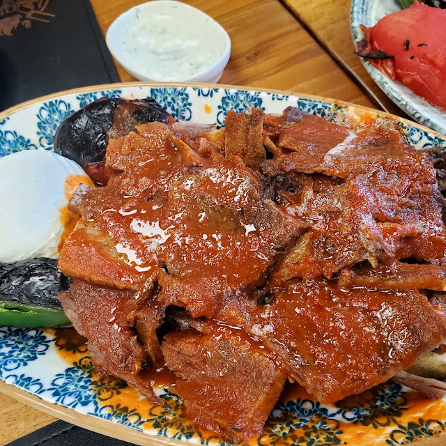 Skewered Beef with Roasted Vegetables