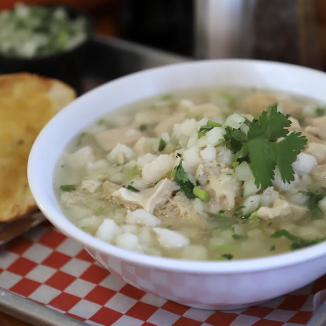 White Menudo Bowl