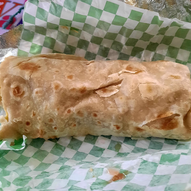 Bean Egg and Cheese Burrito