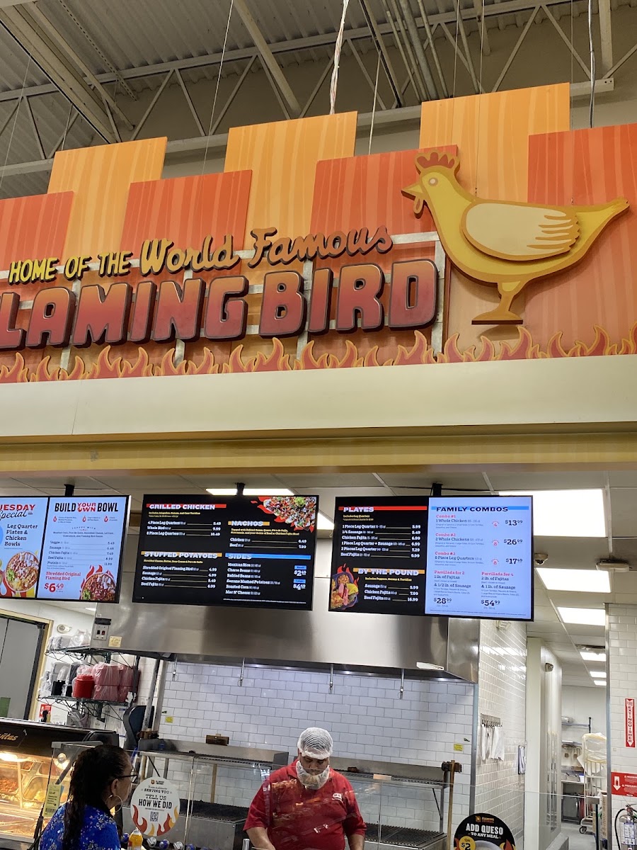 Flaming Bird By H-E-B