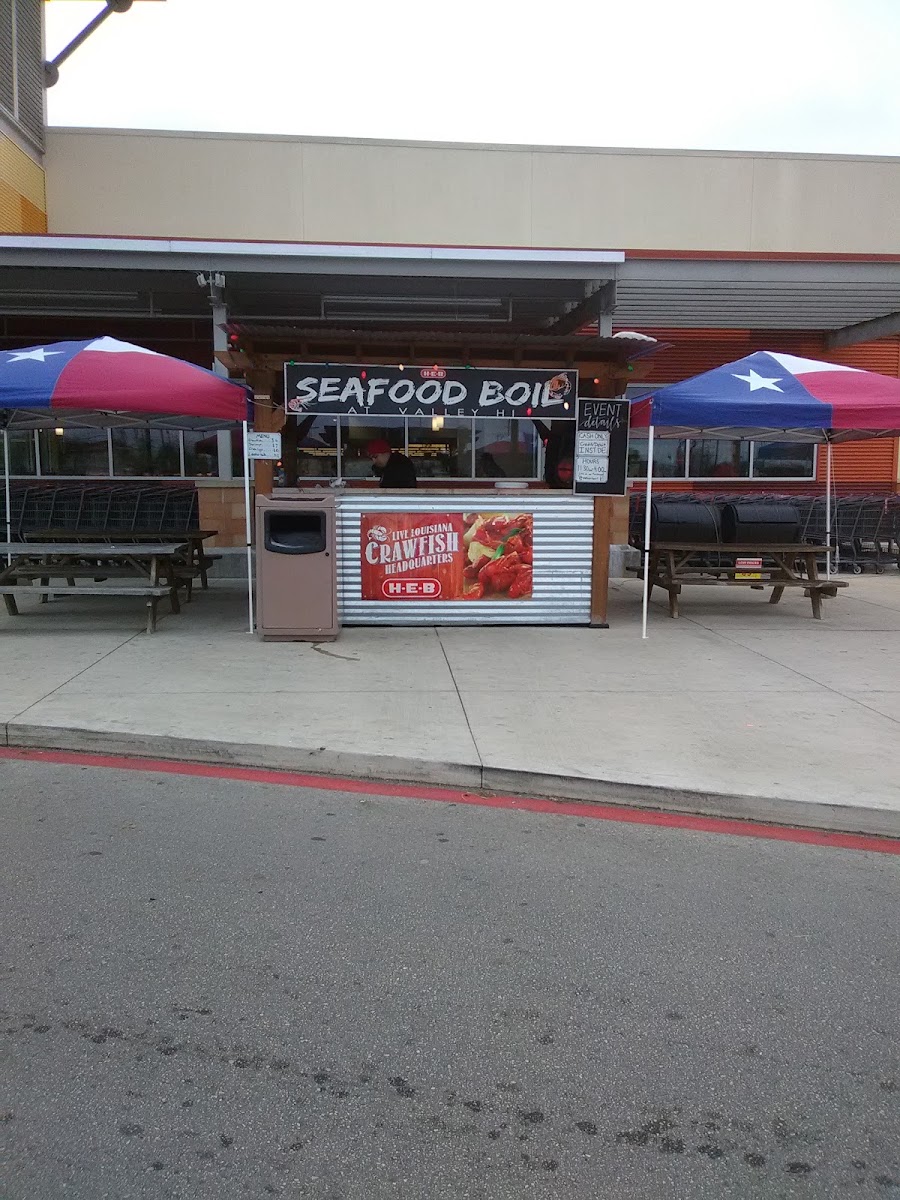 Seafood Boil Shaçk Outside HEB