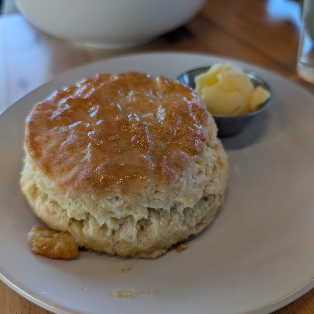 Biscuit with Pimento Cheese Butter