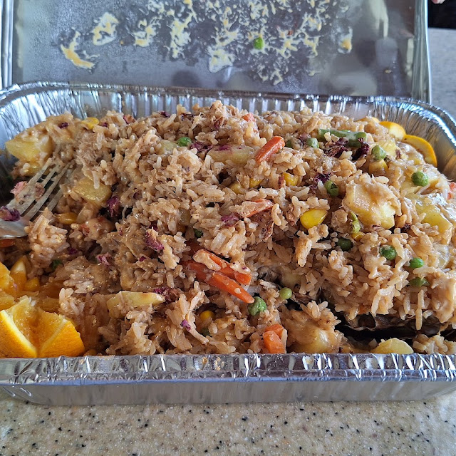 Pineapple Chicken Fried Rice