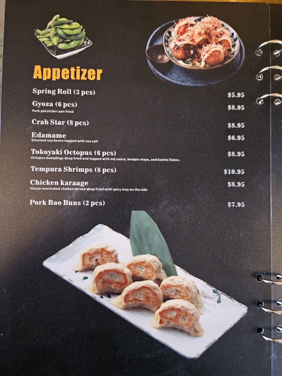Tokyo menu board