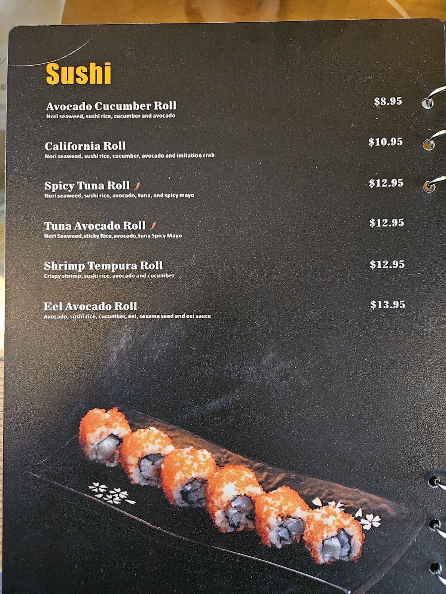 Tokyo menu board