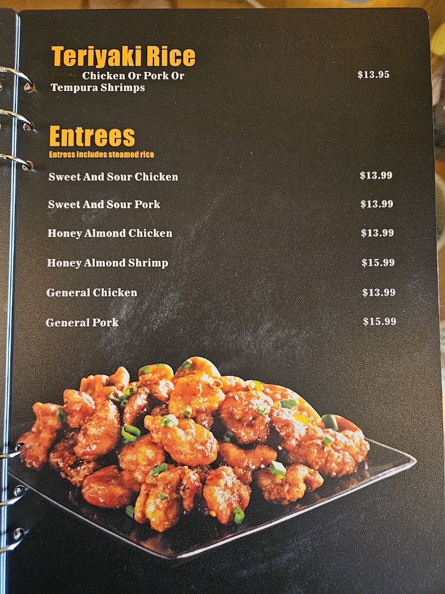 Tokyo menu board