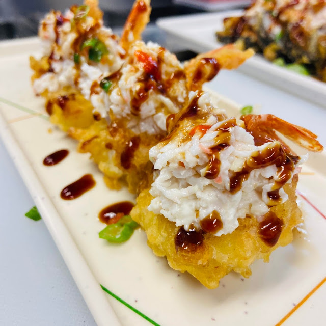 Tempura Upside Down Shrimp