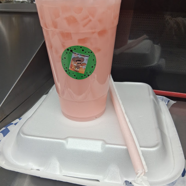 Agua Horchata Strawberry