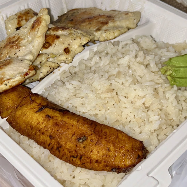Pollo A la Plancha Con Menestra