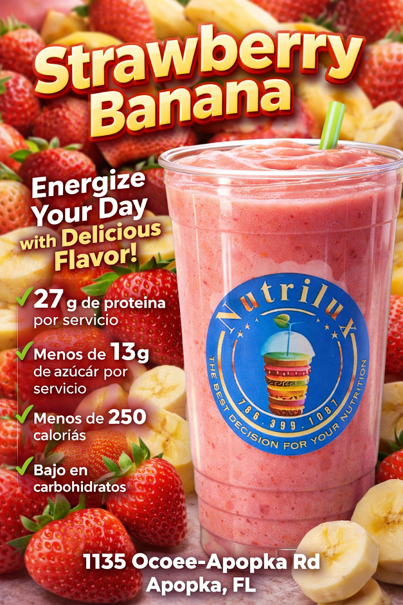 Nutrilux menu board