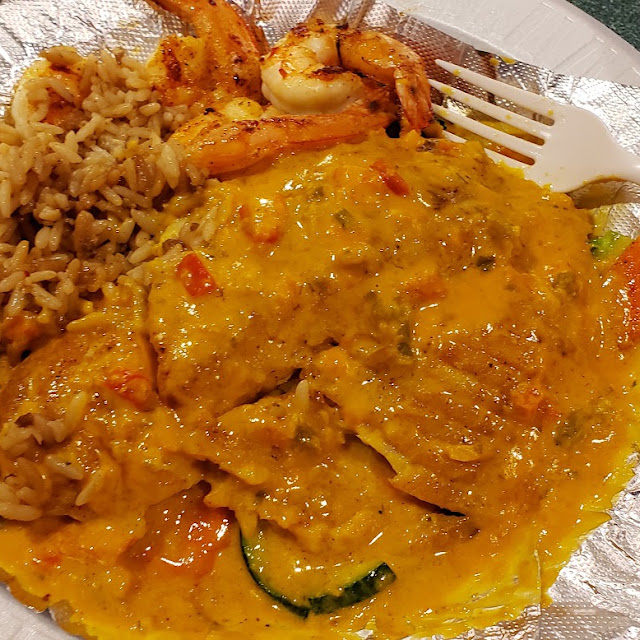 Snapper with Etouffee Sauce
