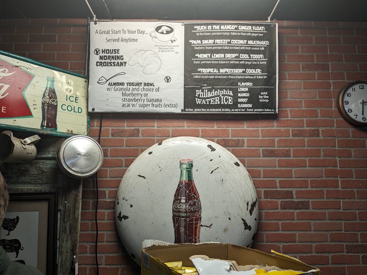 Peduncle - Eat Dis Food & Catering menu board