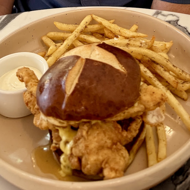 Hot Honey Fried Chicken Sandwich
