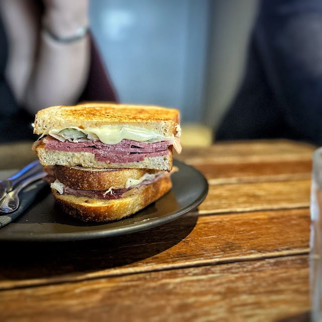 Toasted Reuben Sandwich