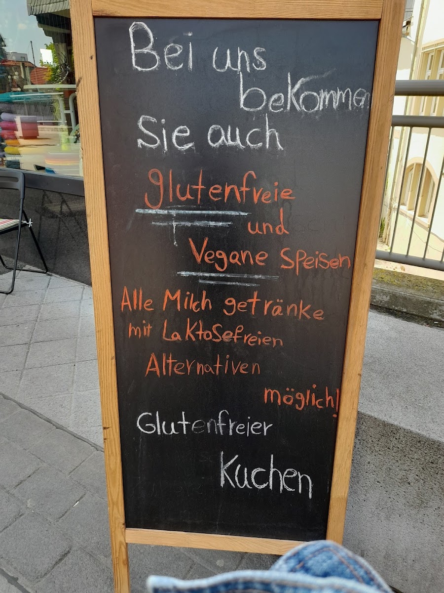 Schwedisches Café menu board