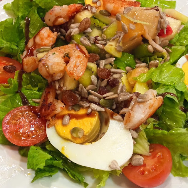 Ensalada de Gambas