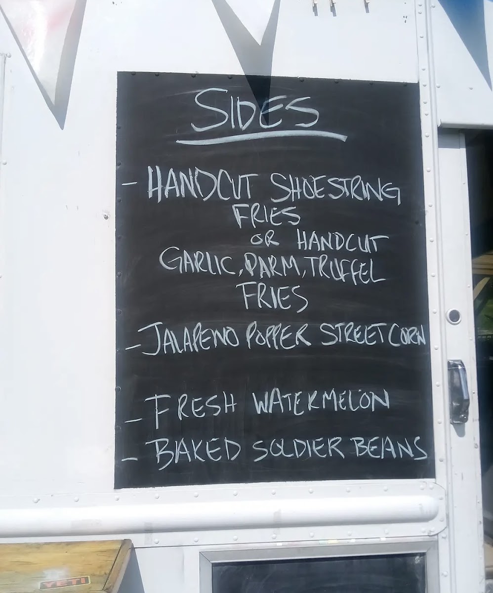 Titanium Food Truck menu board