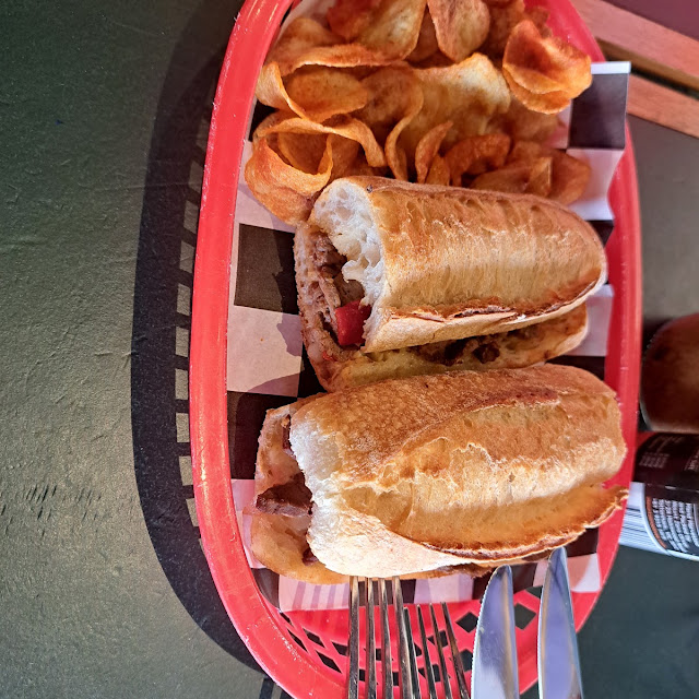 Philly Cheese Steak Sandwich